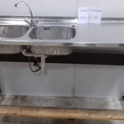 ../frankl24shop/Doppelspülbecken mit Ablage  (ohne Boiler)